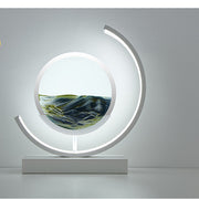 High-end Business Gifts Quicksand Painting 3D Living Room Decorations Lights