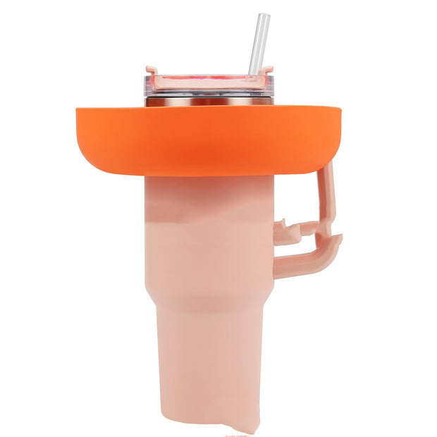 40 Oz  Reusable Silicone Snack For Cup