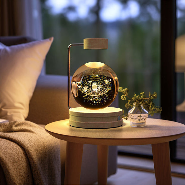 USB Power Crystal Ball Cosmic Indoor Night Light