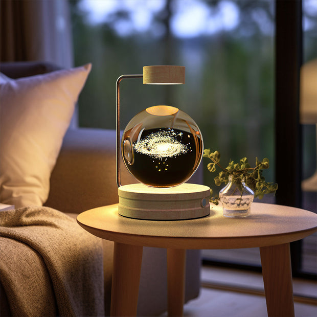 USB Power Crystal Ball Cosmic Indoor Night Light