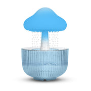 Jellyfish Seven-color Ambience Light Raindrop Humidifier