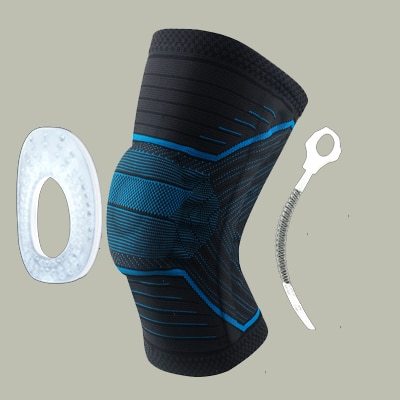 Accessory Patella Protector Knee Patella Protector Brace Silicone Spring Knee Pad – Luxydepo