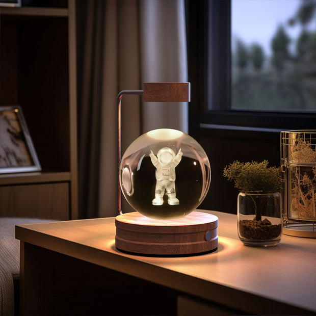 USB Power Crystal Ball Cosmic Indoor Night Light