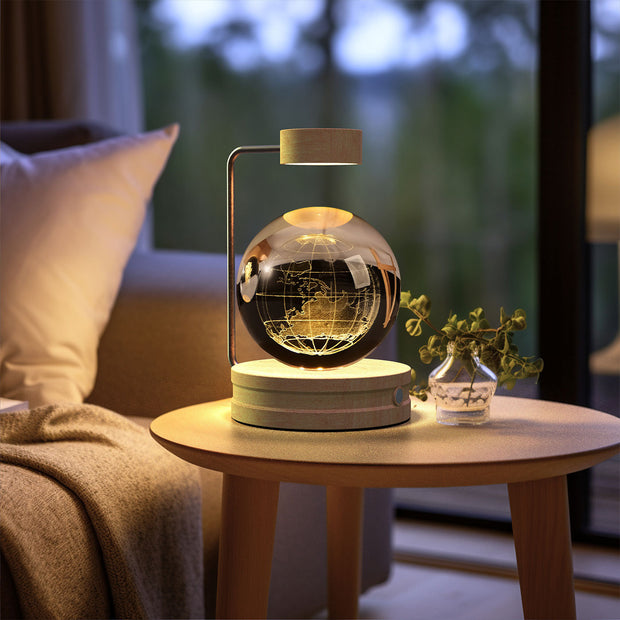 USB Power Crystal Ball Cosmic Indoor Night Light