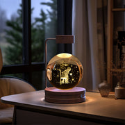 USB Power Crystal Ball Cosmic Indoor Night Light