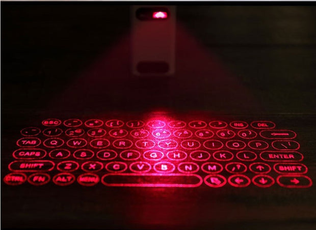 LEING FST Virtual Laser Keyboard Bluetooth Wireless Projector Phone Keyboard