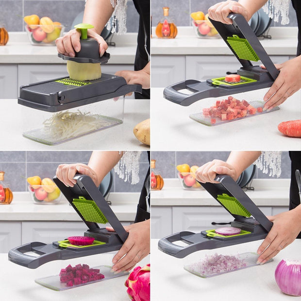 12 In 1 Manual Vegetable Chopper Gadgets