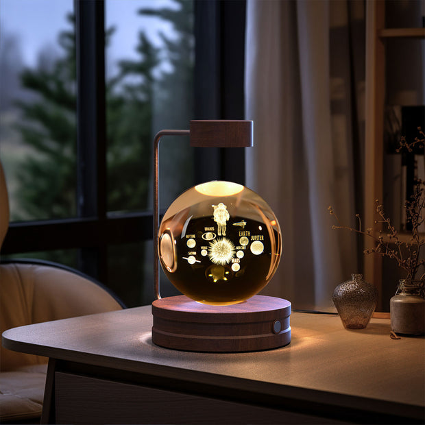 USB Power Crystal Ball Cosmic Indoor Night Light