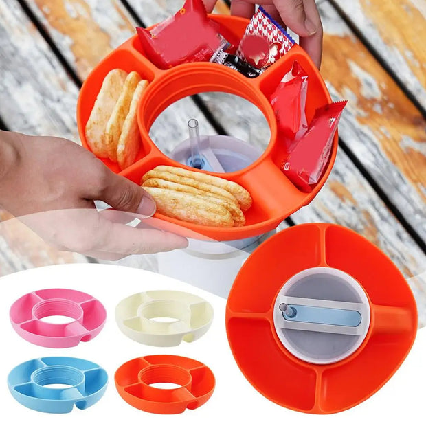 40 Oz  Reusable Silicone Snack For Cup