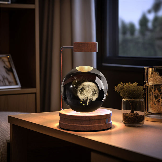 USB Power Crystal Ball Cosmic Indoor Night Light