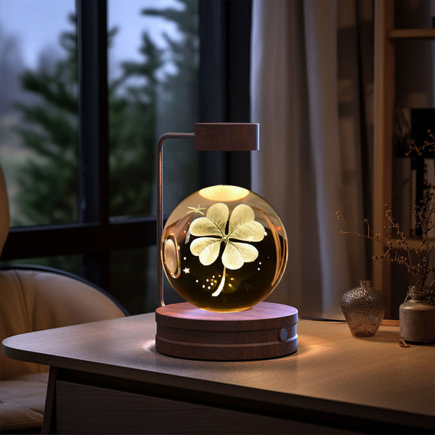 USB Power Crystal Ball Cosmic Indoor Night Light
