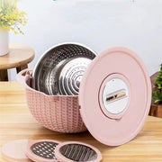 Fruit And Vegetable Rotating Washing Basket