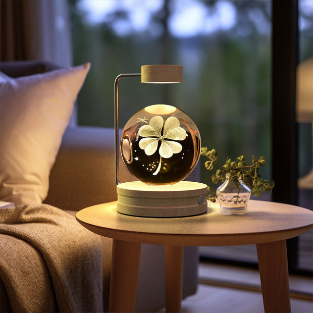 USB Power Crystal Ball Cosmic Indoor Night Light