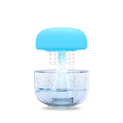 Jellyfish Seven-color Ambience Light Raindrop Humidifier