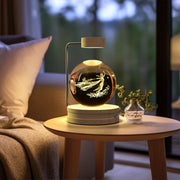 USB Power Crystal Ball Cosmic Dinosaur Indoor Night Light