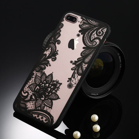 Luxury Retro Lace Flower Phone Case