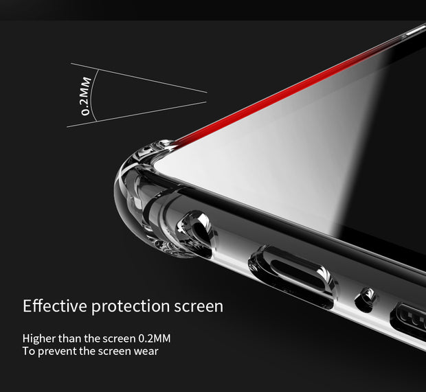 Shockproof Clear Silicone cover