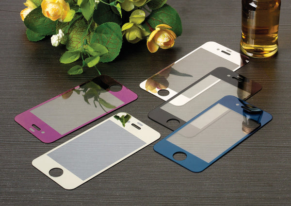 Front Premium Plating Mirror Colored Tempered Glass