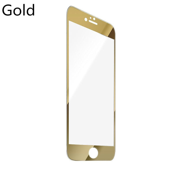 Front Premium Plating Mirror Colored Tempered Glass