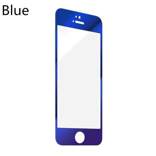 Front Premium Plating Mirror Colored Tempered Glass